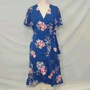 Banana Republic Floral Wrap Dress